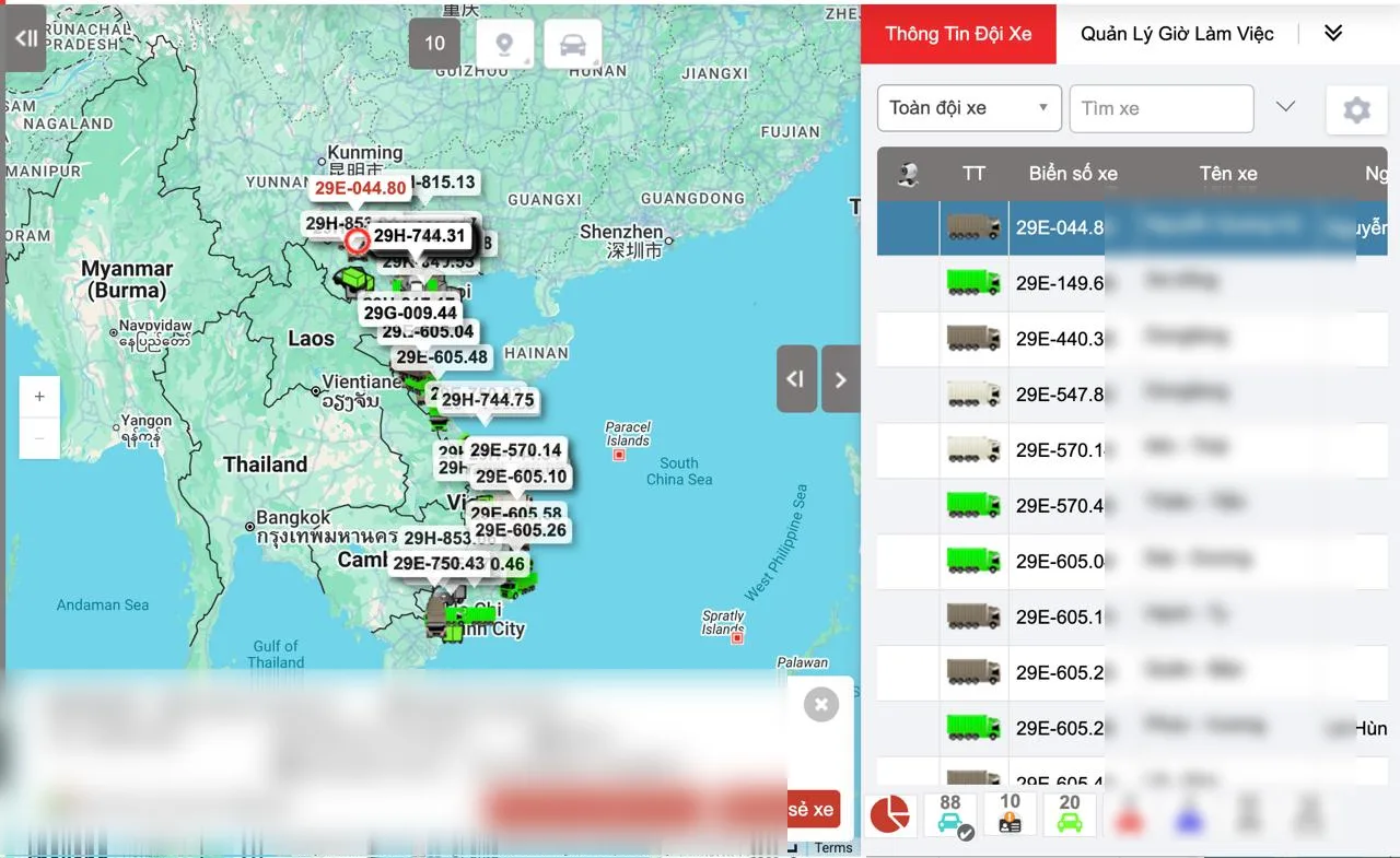 NAK GPS Tracking Dashboard